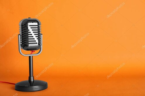 Künstler im Interview im Radiostudio